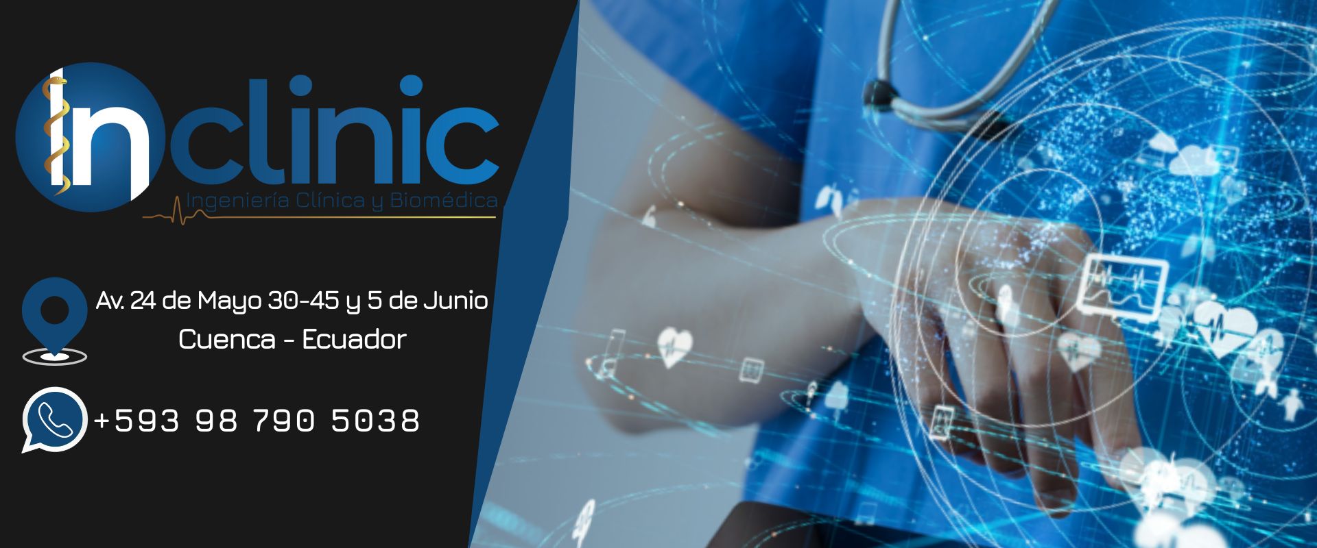 Servicio técnico para equipos médicos en Cuenca.