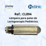 Lápara para laringoscopio pediátrico.