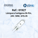 Lámpara Bi-pin 24V / 50W / GY6,35.
