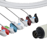 Cables y latiguillos para ECG y EKG.